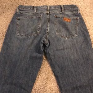Wrangler slim bootcut jeans
